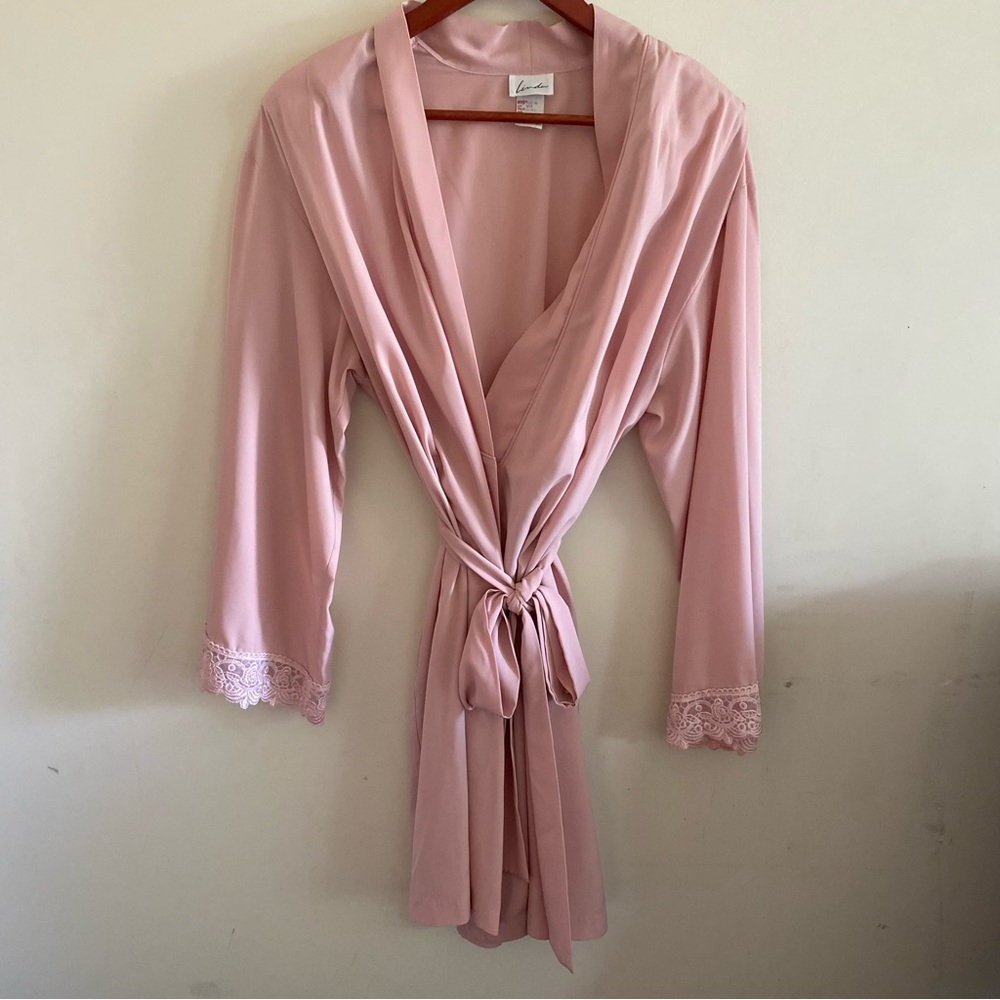 Vintage Linda Blush Pink Duster Nightgown